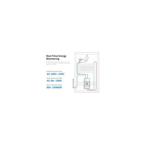 Misuratore di Potenza Smart WiFi POW CT ring 