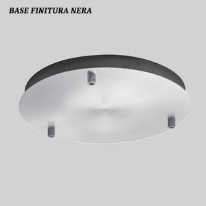 Sospensione vetro colorato gea luce numa bt3 e27 led lampada soffitto decentramento moderna