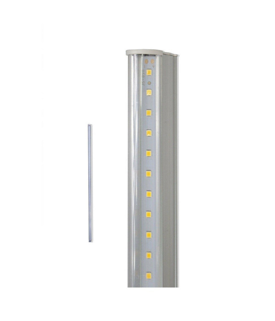 Sottopensile Led Smd Trasparente Reglette Plafoniera 120cm 21w 6500k 3000k 4000k  -bianco Caldo      -