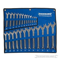 Set di chiavi combinate meccanica 6 - 32 mm Silverline 25 p.zi