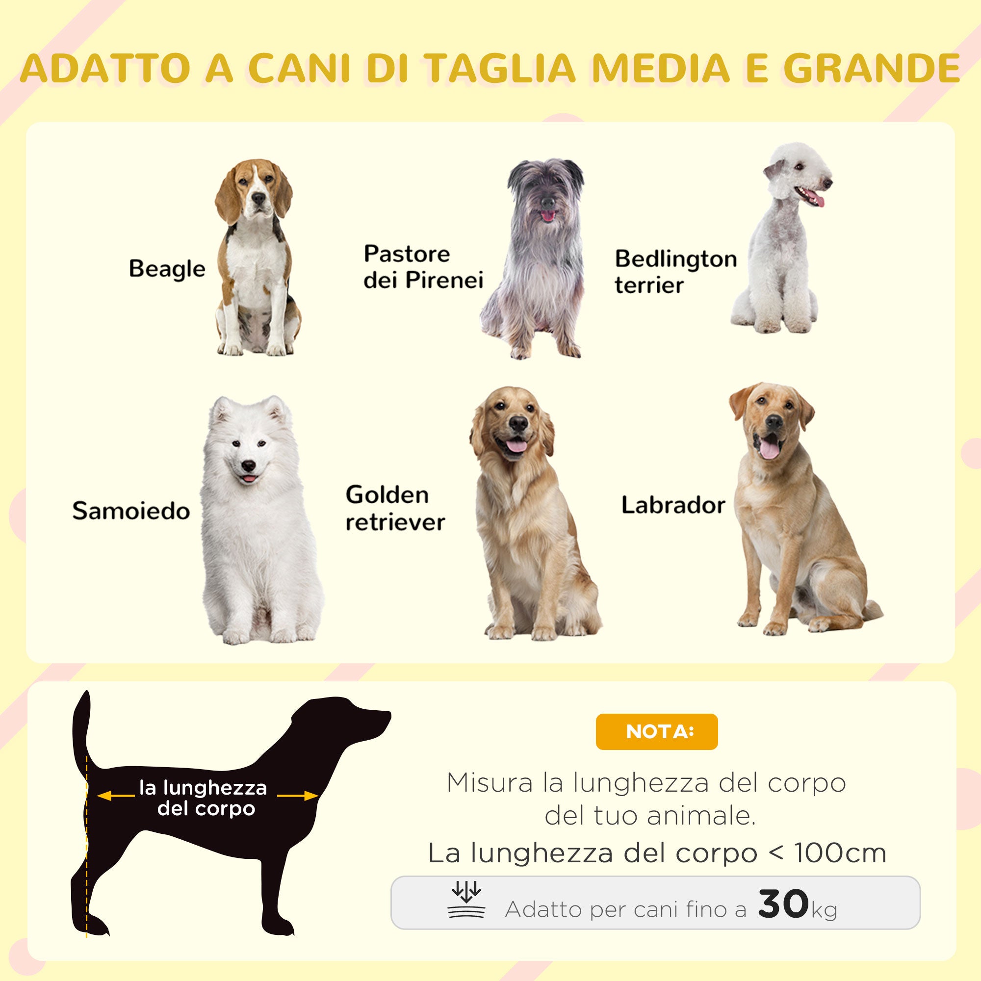 Cuccia per Cani da Esterno 124x112x105 cm con Terrazza e Tetto Impermeabile Grigio