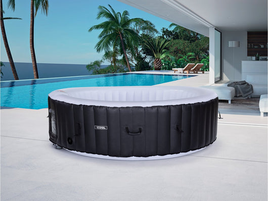 SPA GONFIABILE SAINT TROPEZ IN PVC 6 POSTI colore Nero