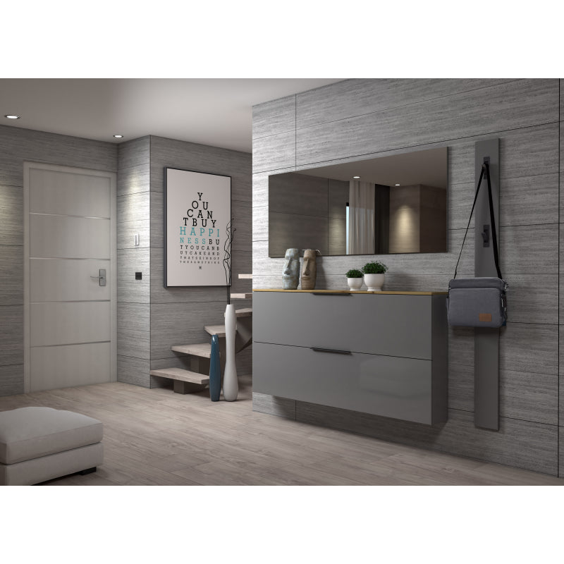 Specchiera 1600 SPACE made in Italy - Grigio 