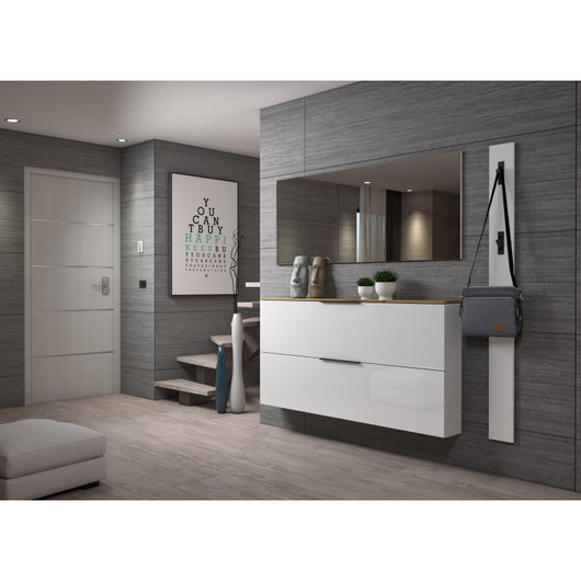 Specchiera 1600 SPACE made in Italy - Bianco