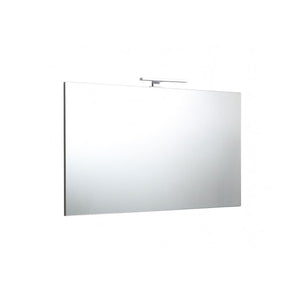 Specchio 120x70 reversibile con lampada a led di 20cm