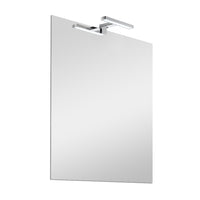 Specchio bagno con luce 50x70 cm completo di applique led 