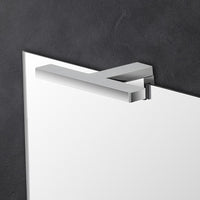 Specchio bagno con luce 50x70 cm completo di applique led 