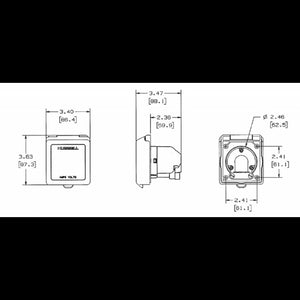 SPINA PVC BIANCO 16 AMP.