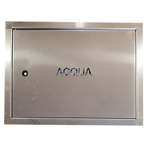 Sportello portello porta inox per contatore acqua, scegli se  60x60cm