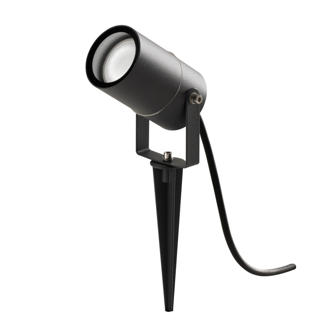 Spot picchetto alluminio gea led ges1130 ip65 gu10 led proiettore terra orientabile esterno