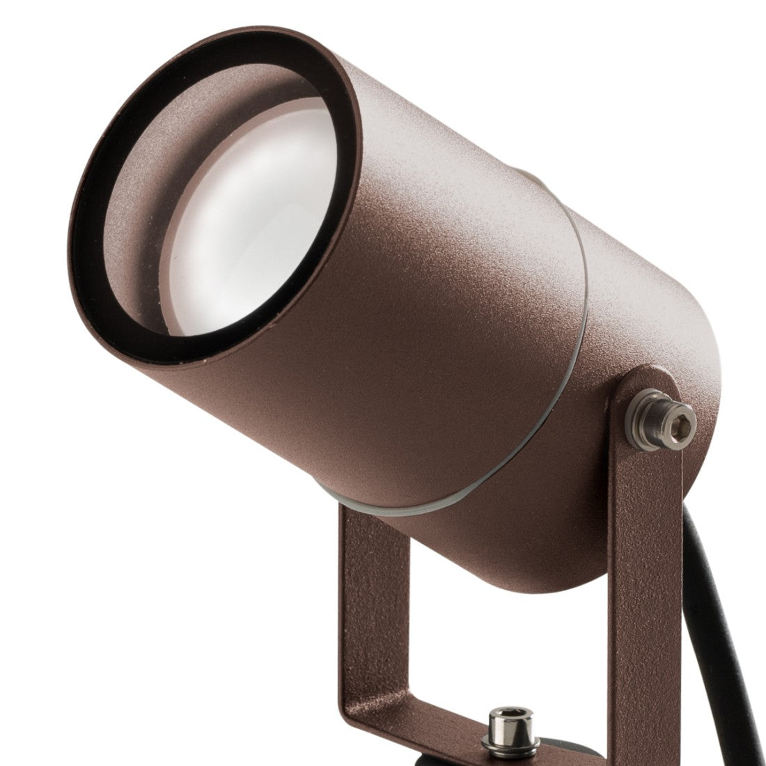 Spot picchetto alluminio gea led ges1131 ip65 gu10 led proiettore terra orientabile esterno