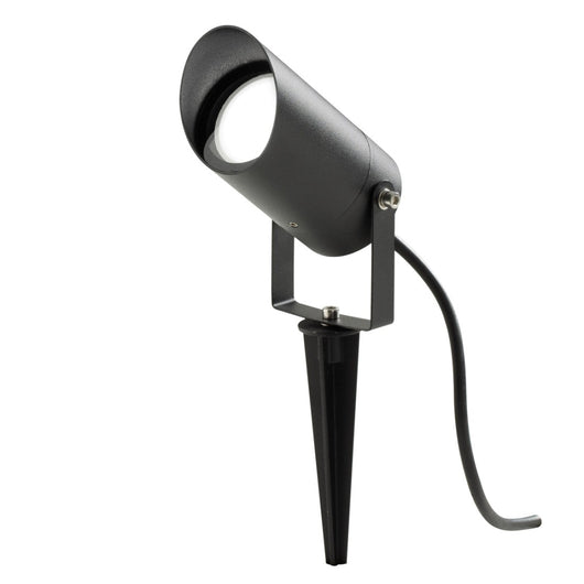 Spot picchetto alluminio gea led ges1140 ip65 gu10 led proiettore terra orientabile esterno