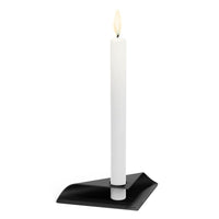 Square Candle, l'elegante porta candele by Hoefats Colore Nero