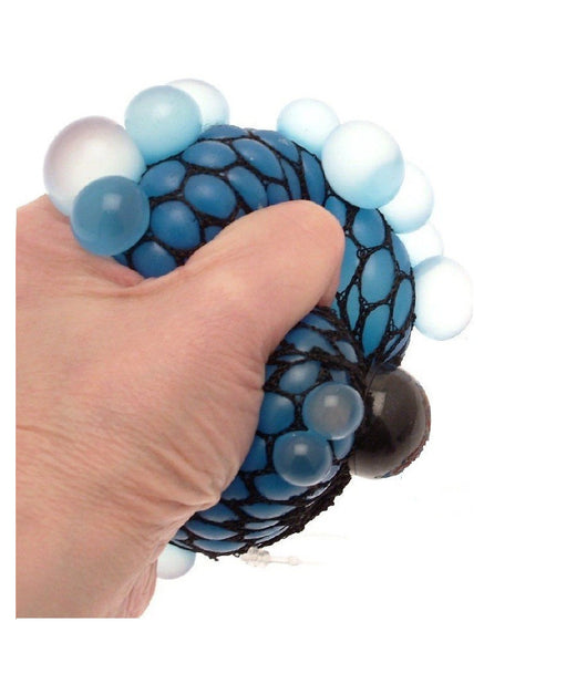 Squishy Mesh Ball Gioco Palla Da Schiacciare Premere Antistress Rete         