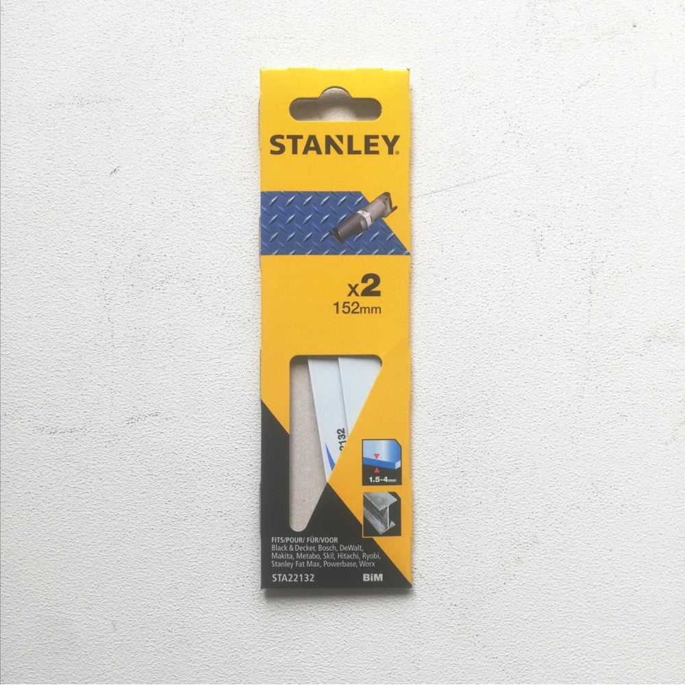 Stanley lama da 152mm per taglio ferro max 4mm per gattuccio - 2pz