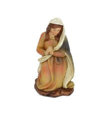 Statuina Madonna 6 Cm Per Presepe In Resina Decoro Natale Natalizio Nativita'         