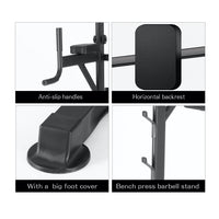 Stazione Fitness Multifunzione Power Tower chin-up dip station dotata di barra regolabile panca per trazioni,flessioni e addominali