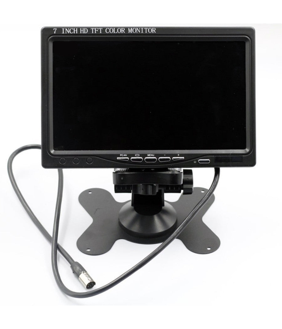 Stereo 7" Hdmi Vga Touch Screen Telecomando Autoradio Aux Mp3 Sd Radio 2 Canali         