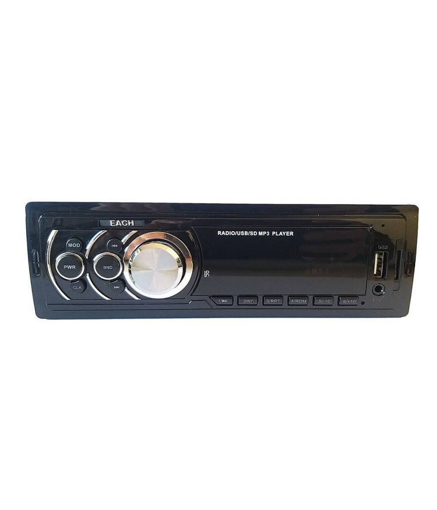 Stereo Auto Autoradio 250w Aux Mp3 Usb Sd Radio Fm Slot Microsd Each-625         