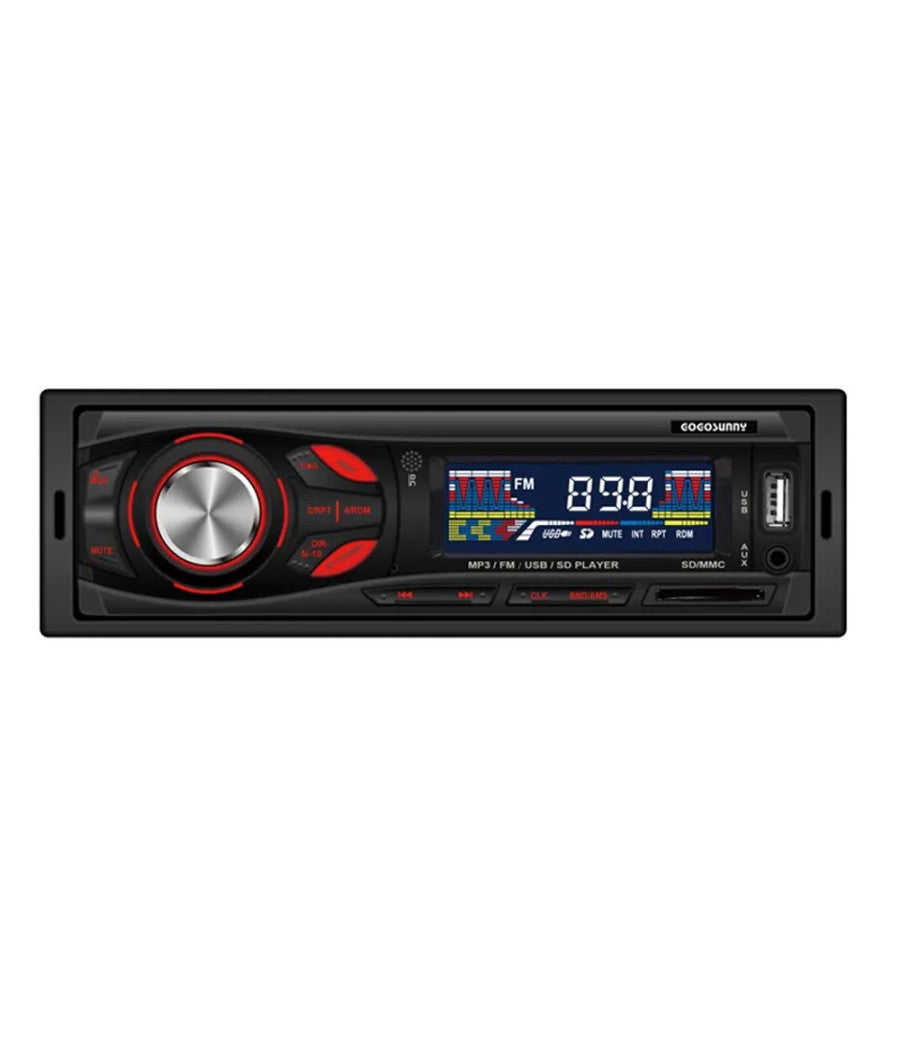 Stereo Auto Autoradio Bluetooth Ingresso Aux, Sd E Usb 4 X 45w Con Telecomando         