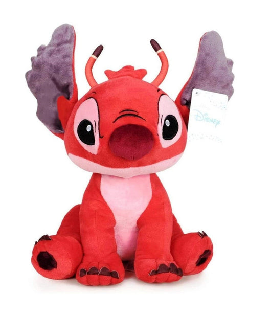 Stitch Morbido Peluche Rosso 60cm Pupazzo Sonoro Parlante Bambini Lilo & Stitch         