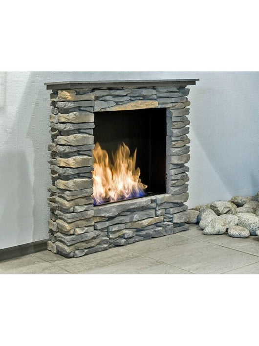 STONE ANTIK 250 - Biocamino Freestanding Da Pavimento A Bioetanolo