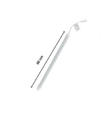 Striscia Barra Led Profilo Alluminio 60cm 10w Luce 3000k 4000k 6500k 3014-12v-60         