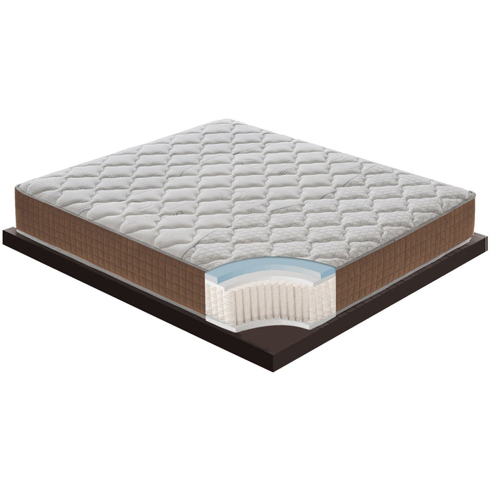 Materasso Singolo 90x200 a molle insacchettate, 5 cm memory foam, ortopedico, 1600 molle insacchettate, 9 zone di comfort   