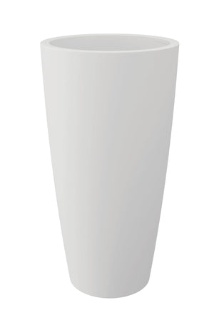 Vaso Style cm  38x85 H con bosso -  colore: bianco - 3638B-BOSSO