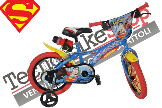 Bicicletta Bambino Dino Bikes SUPERMAN 16 pollici