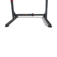 Supporto per bilanciere rastrelliera rack & dip | peso max. 150 kg | regolabile