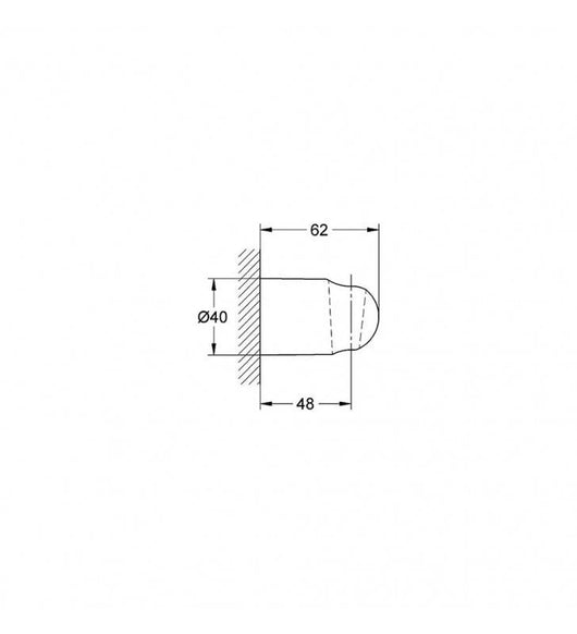 Doccino per doccia grohe, serie vitalio joy, colore viola cod 78785