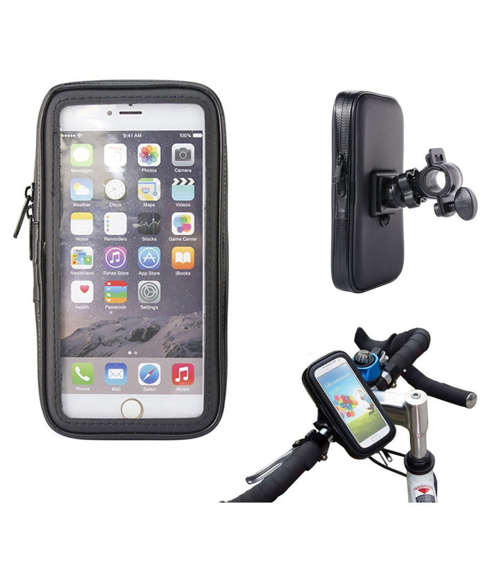 Supporto Bici Moto Porta Cellulare Custodia Impermeabile Smartphone Universale         