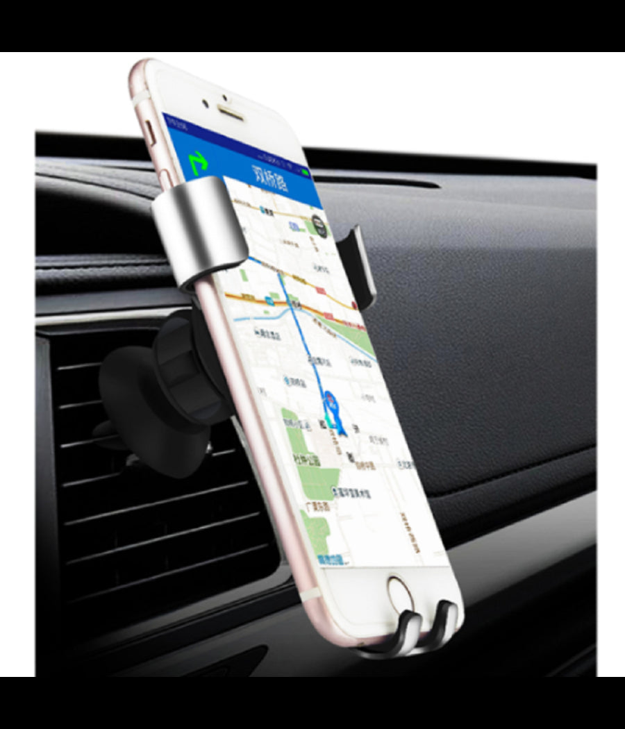 Supporto Da Auto Per Cellulare Gps Portacellulare Presa D'aria Ergonomico Q-zg54         