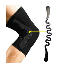 Supporto Per Ginocchio Banda Elastica Power Knee Aiuta Il Sollievo Varie Misure     Xxl    