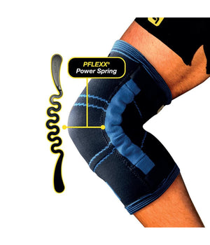 Supporto Per Ginocchio Banda Elastica Power Knee Aiuta Il Sollievo Varie Misure     Xxl    