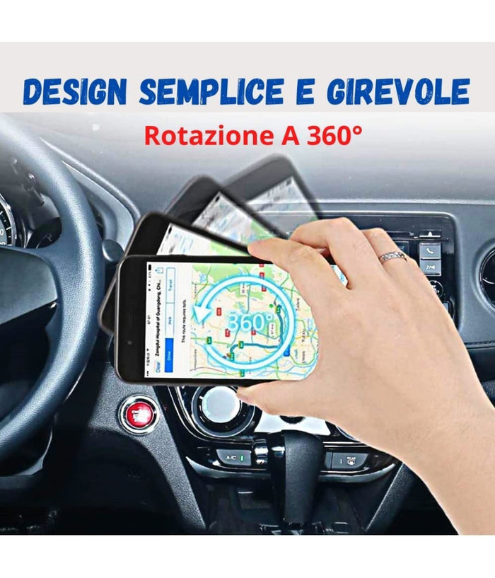 Supporto Porta Cellulare Auto Magnetico Universale Magnete Calamita Smartphone         