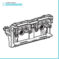 Supporto Twico per cassetta Geberit Sigma8