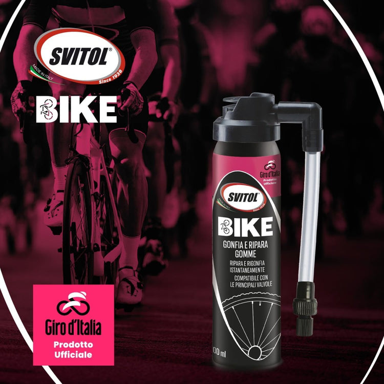 Svitol bike 100ml gonfia e ripara spray specifico per bici