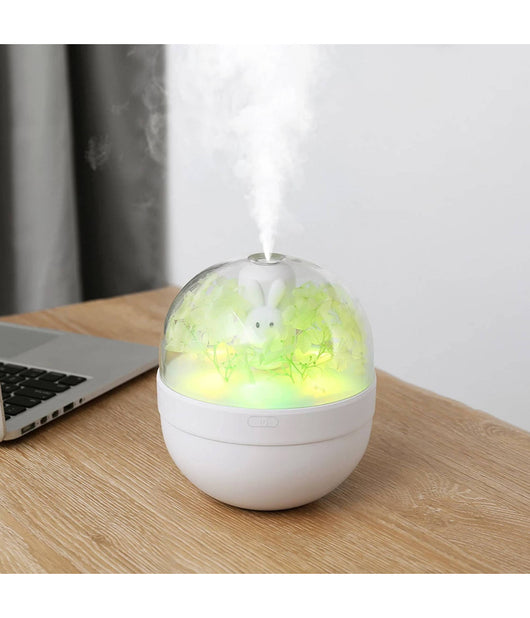 Sweet Rabbit Diffusore Umidificatore Aria A Ultrasuoni Aroma Usb Con Lampada Rgb         