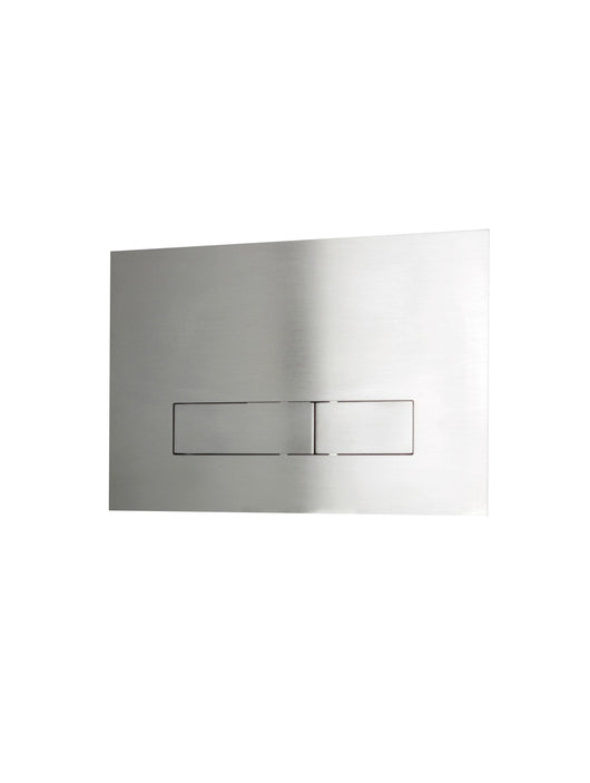 Placca WC in acciaio inox Tubico T34100 Nero