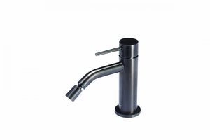 Rubinetto miscelatore per bidet in acciaio inox 316L Tubico Tevere T44174 Nero