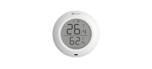 EZVIZ T51C Sensore di temperatura e umidità domestica intelligente, compatibile con centralina A3, a batteria