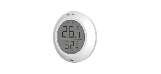 EZVIZ T51C Sensore di temperatura e umidità domestica intelligente, compatibile con centralina A3, a batteria