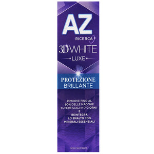 Dentifricio az ricerca 3d white luxe protezione brillante confezione da 75 millilitri