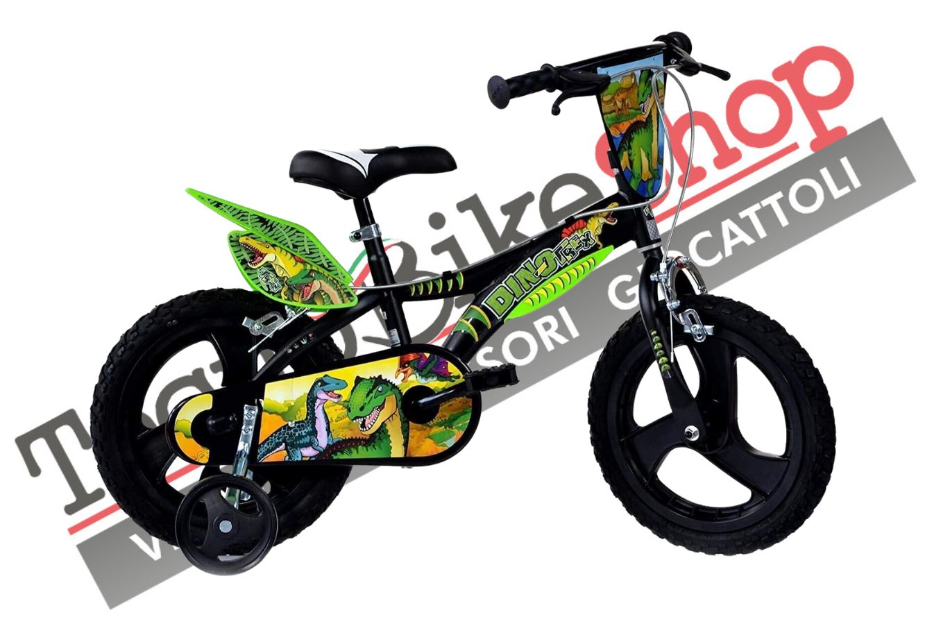 Bicicletta Bambino Dino Bikes Dinosaur DINO T-REX 14"