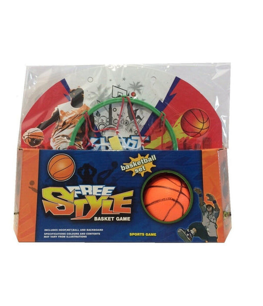 Tabellone Basket Palla Pompa Canestro Da Interno Gioco Basket Casa Cameretta         