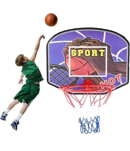 Tabellone Portatile Canestro Per Basket Regolabile In Altezza Giocattolo Bambini         