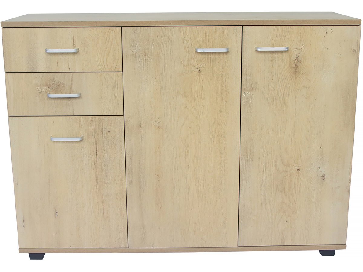 Buffet Boswell 107x78x35 cm colore Rovere