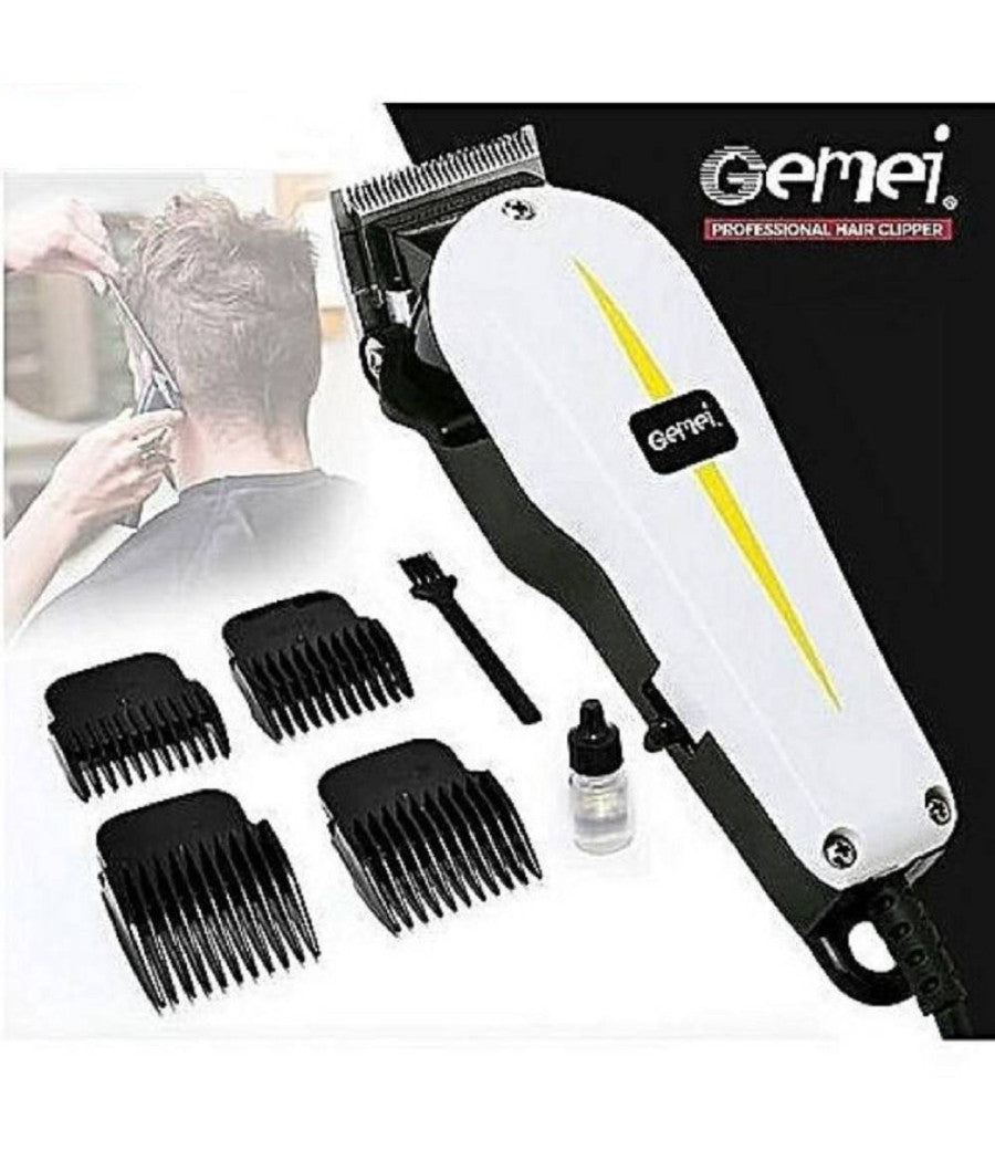 Tagliacapelli Professionale Elettrico Con Filo Trimmer Regola Barba Geemy Gm1021         